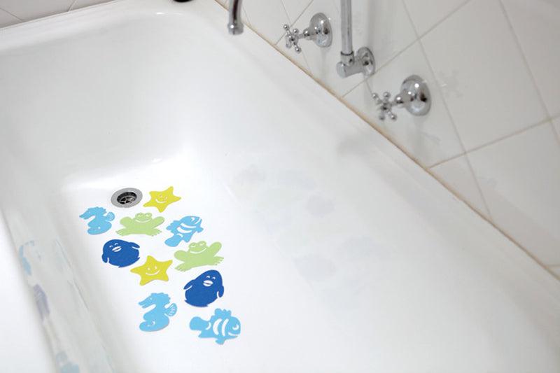Non-Slip Bath Tub Appliques 10 Pack | Oscar & Me | Baby & Children’s Clothing & Accessories