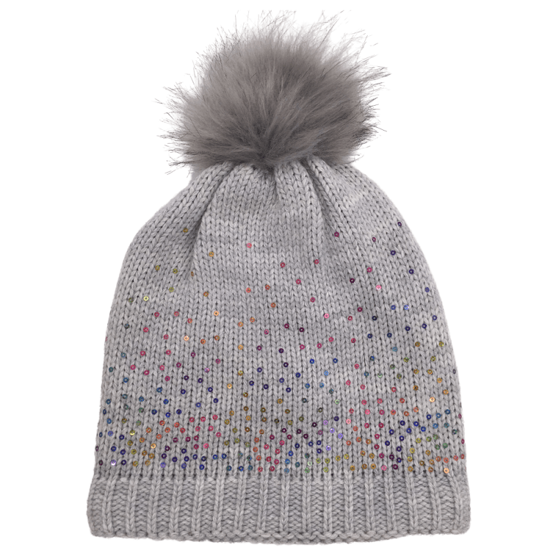 Girls Faux Fur Pom Pom Hat | Oscar & Me | Baby & Children’s Clothing & Accessories