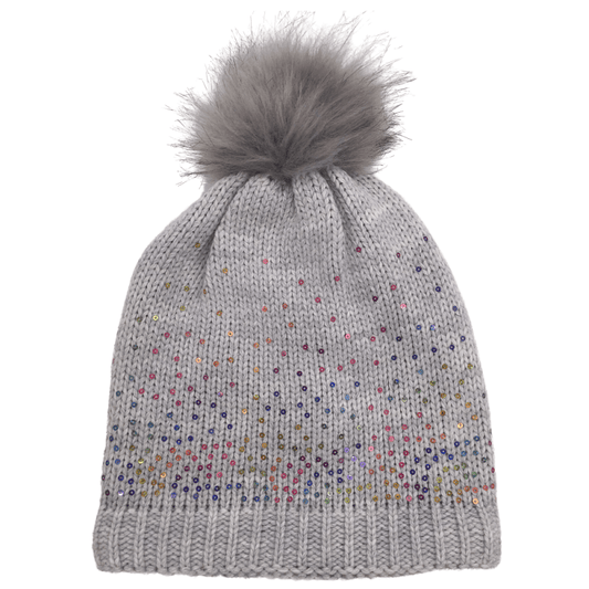 Girls Faux Fur Pom Pom Hat | Oscar & Me | Baby & Children’s Clothing & Accessories