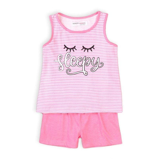 Girls Stripe Sleepy Shorts Pyjama Set | Oscar & Me | Baby & Children’s Clothing & Accessories