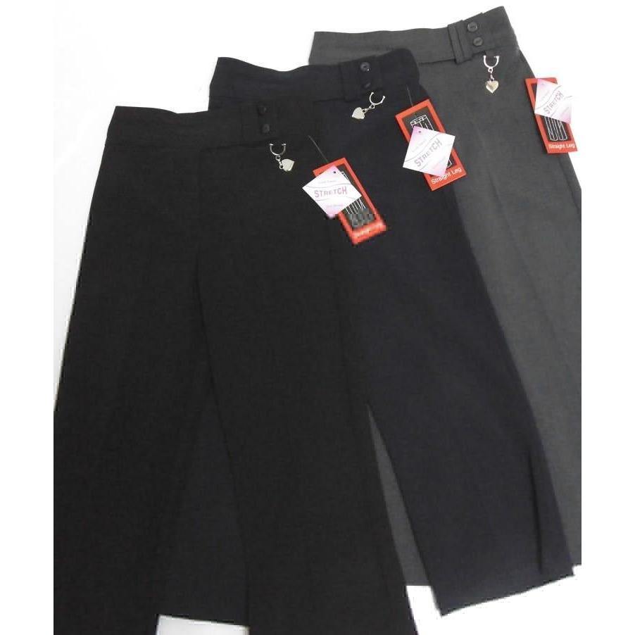 Double Belt, Half Elastic Heart School Trouser | Oscar & Me | Baby & Children’s Clothing & Accessories