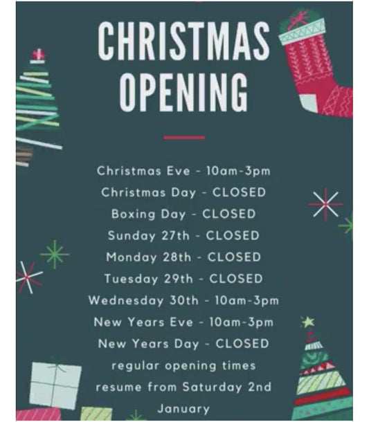 Blog: Christmas Opening Times | Oscar & Me | Stow-on-the-Wold
