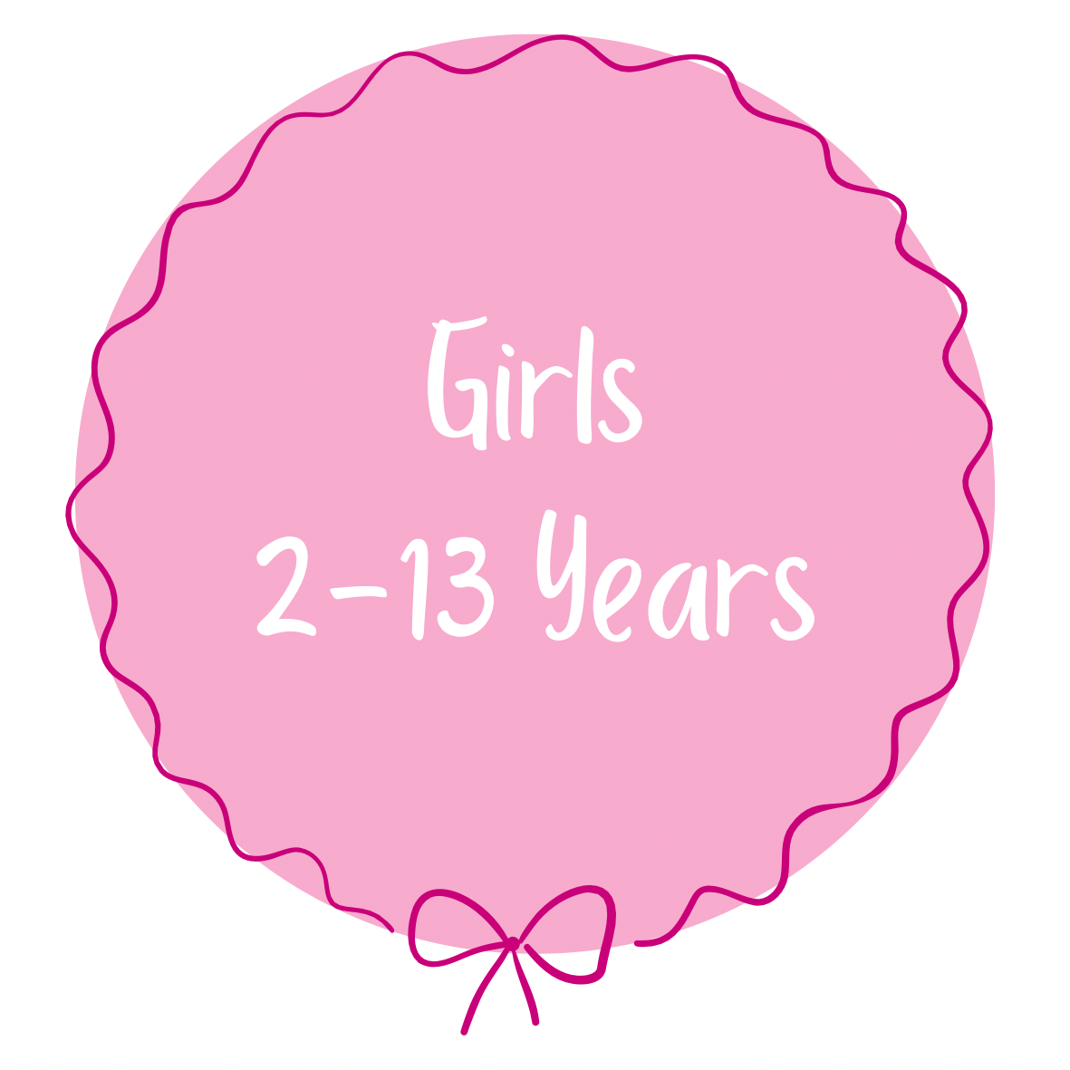 Girls 2-13 Years