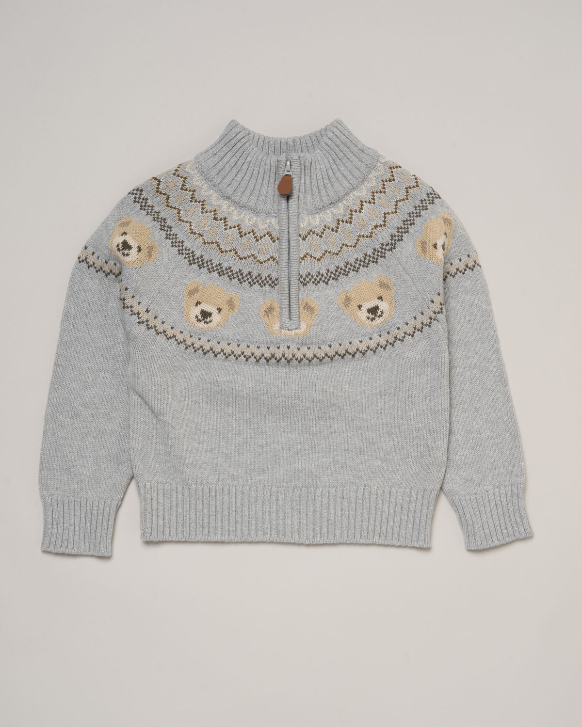Boys Teddy Half Zip Jumper & Corduroy Trouser Outfit
