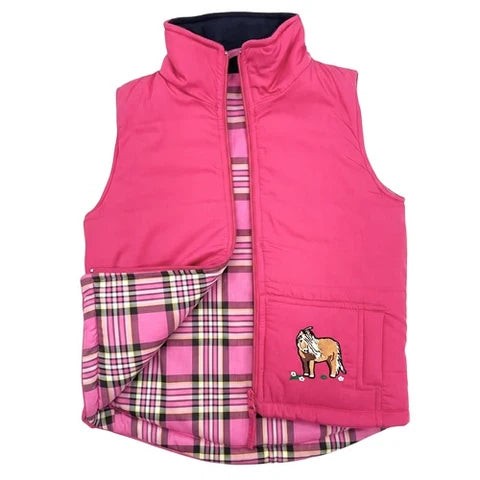 Baby Girls Pony Gilet