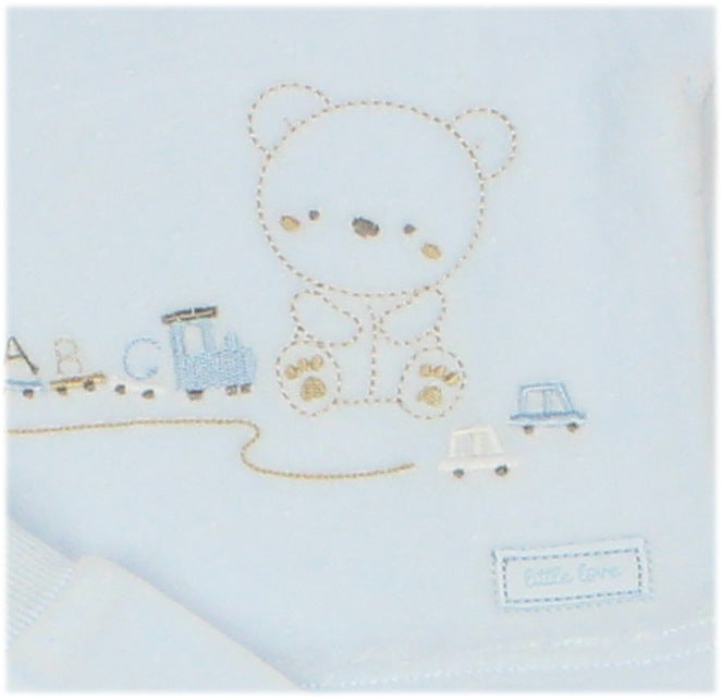 Baby Boys Velour Teddy Outfit