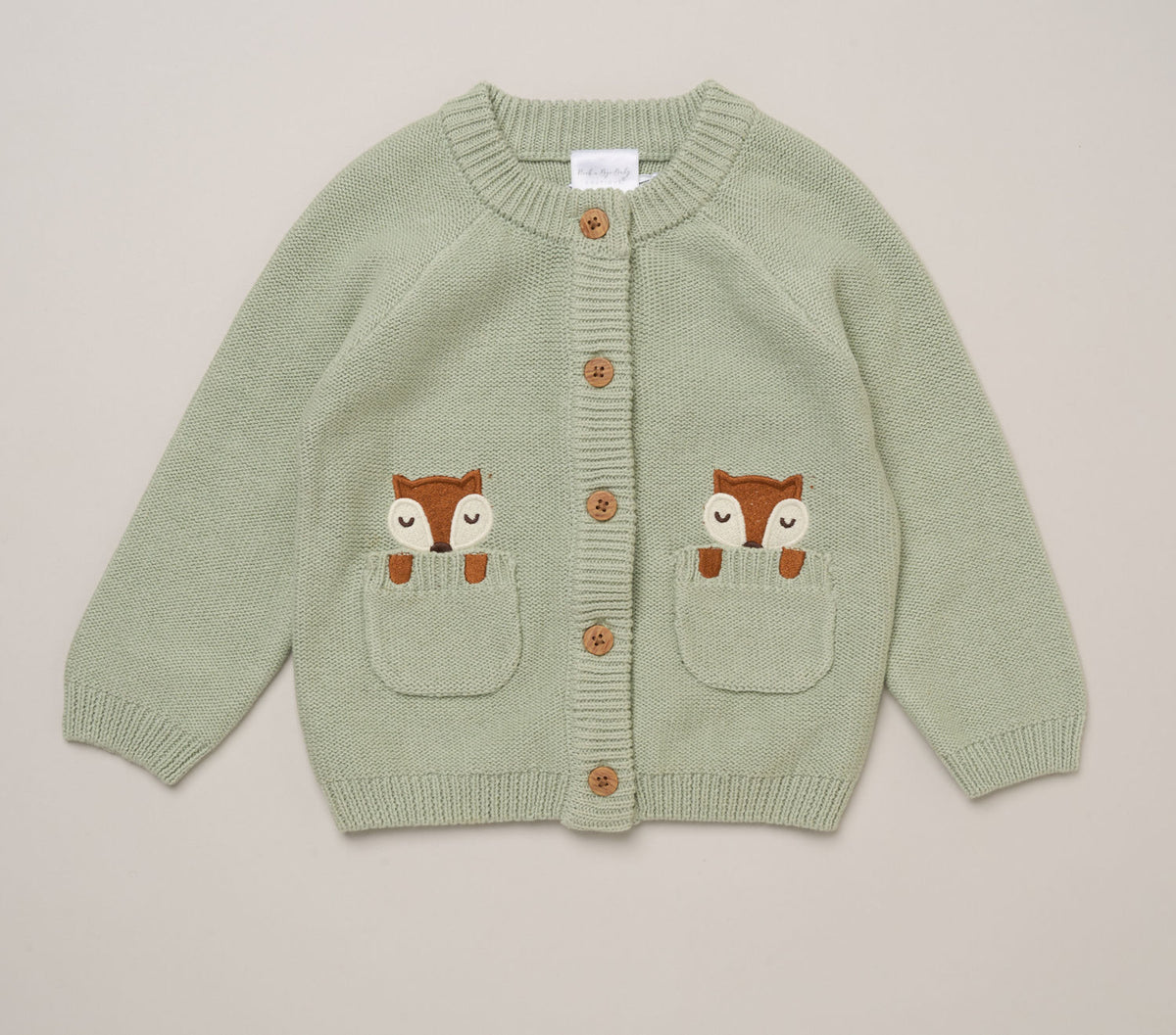 Baby Fox Knitted Outfit