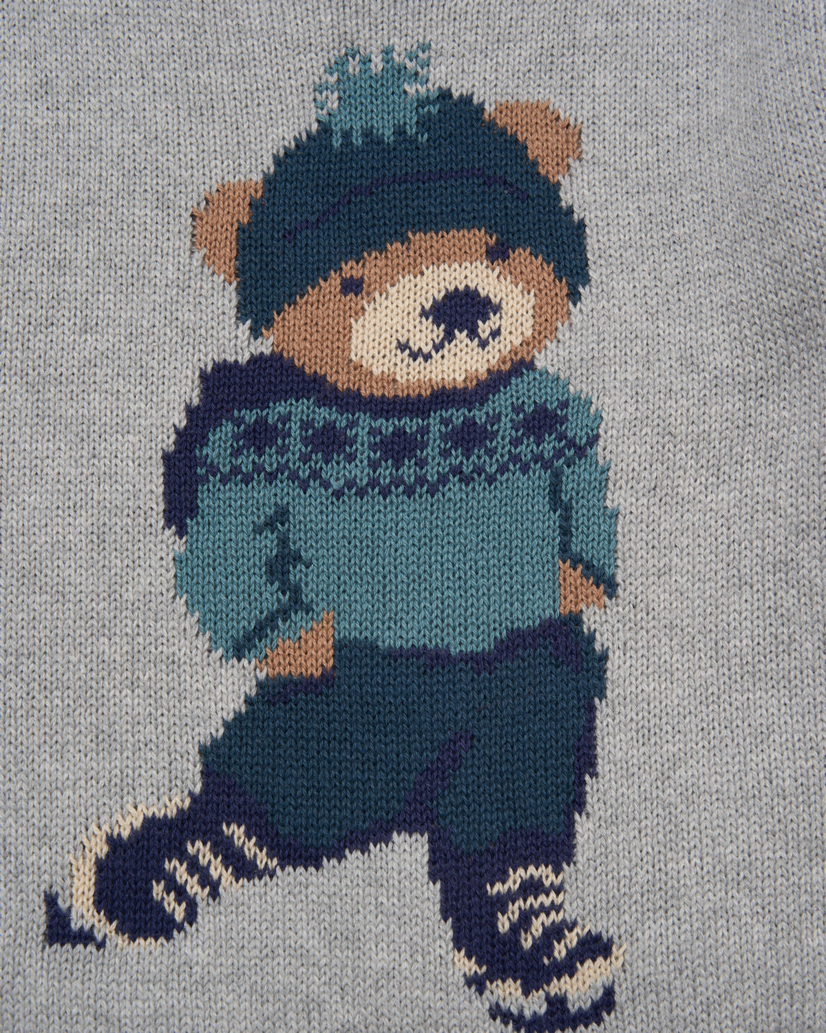 Boys Bear Jumper & Jeans Outfit