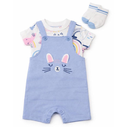 Baby Girls Dungaree Outfit