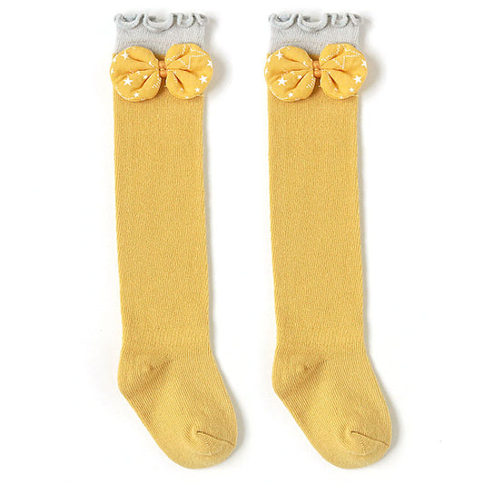 Knee High Socks with Bow