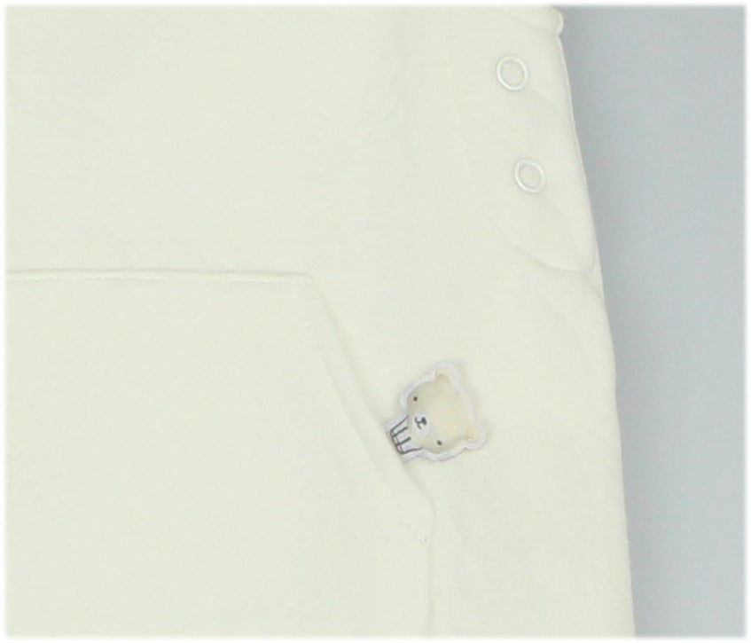 Baby Quilted Dungarees Outfit