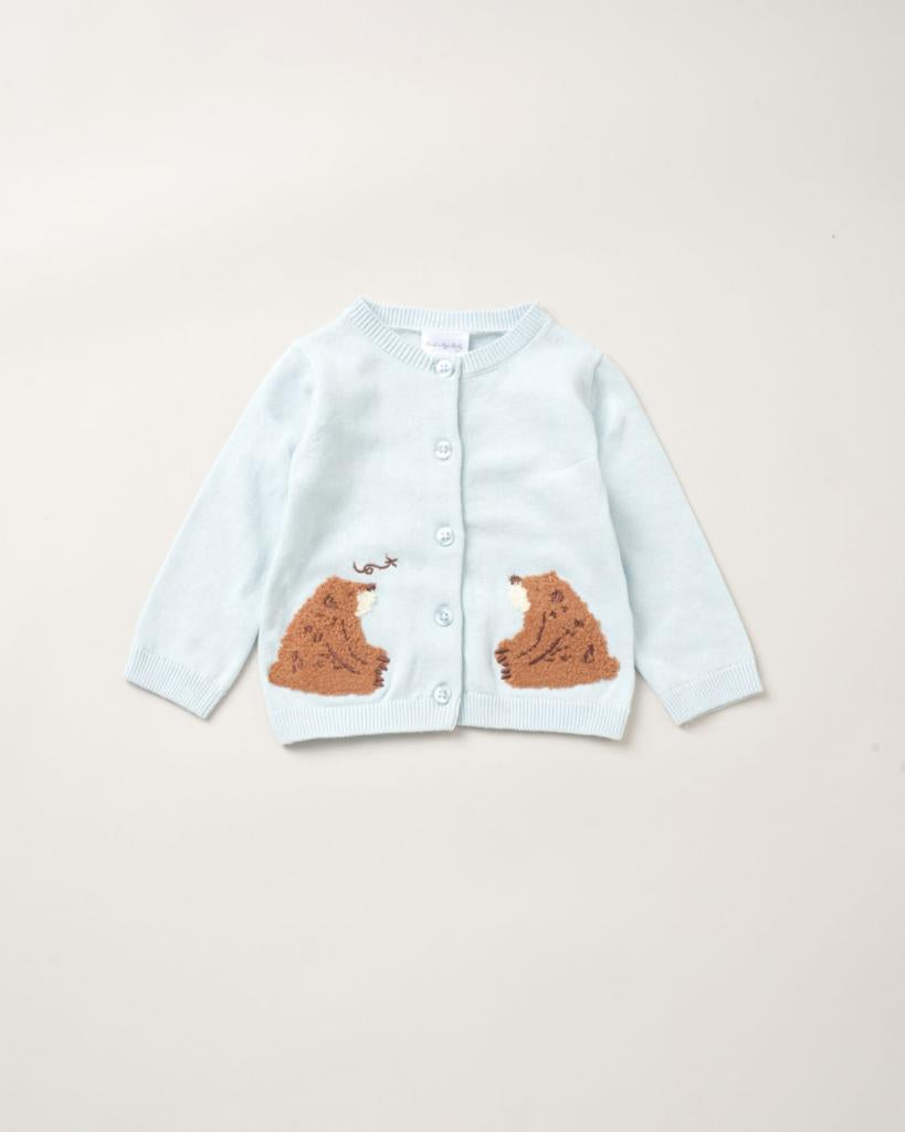 Baby Boys Knitted Bear Outfit
