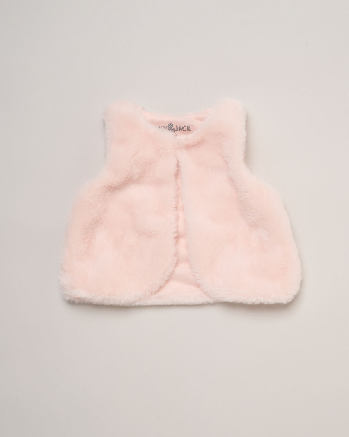 Baby Girls Faux Fur Gilet Outfit