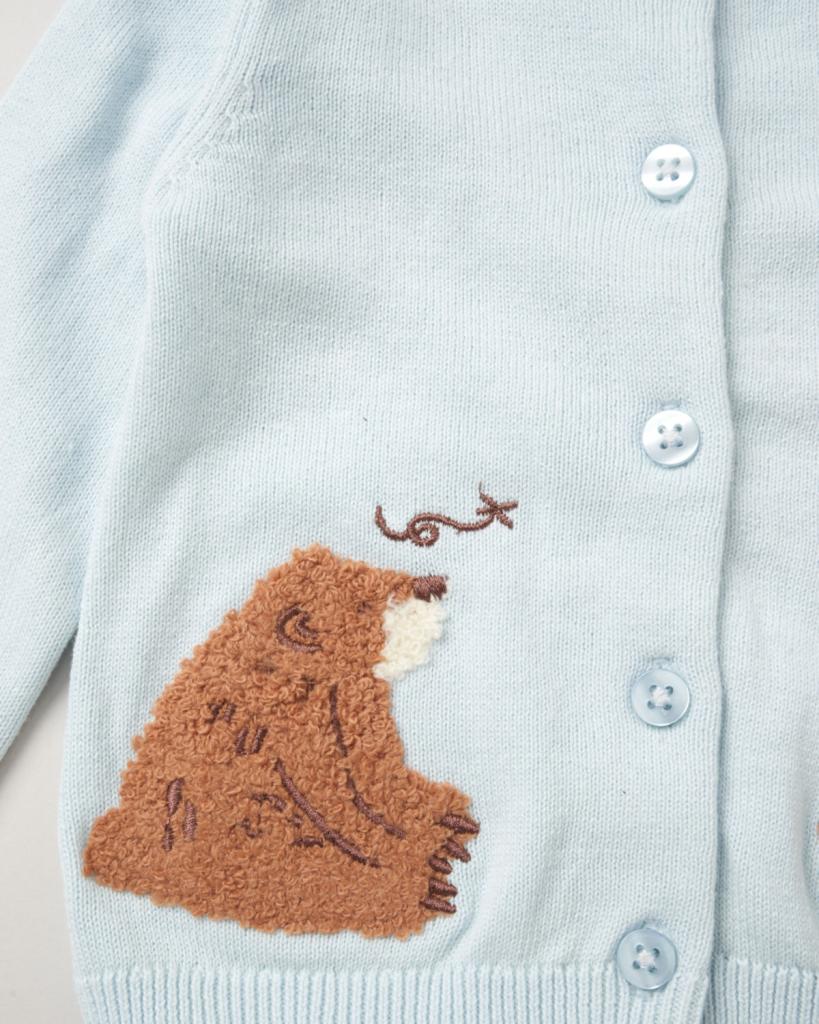 Baby Boys Knitted Bear Outfit