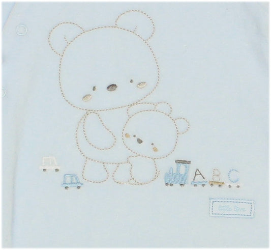 Baby Boys Velour Bear All in One