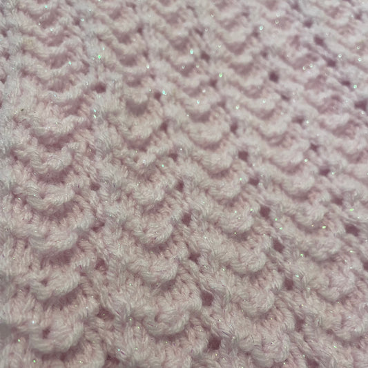 Hand Knitted Pram Blanket