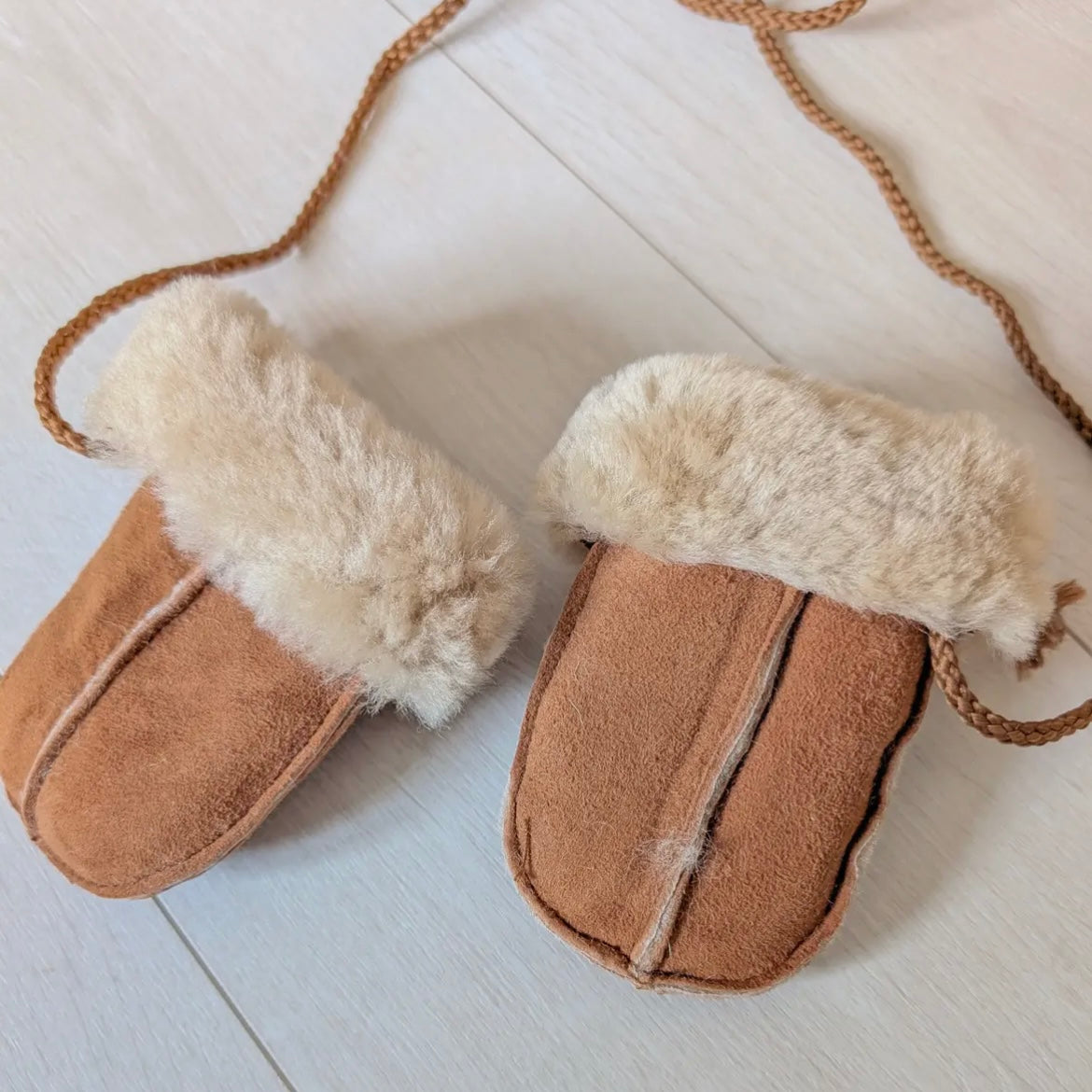 Baby Sheepskin Mittens