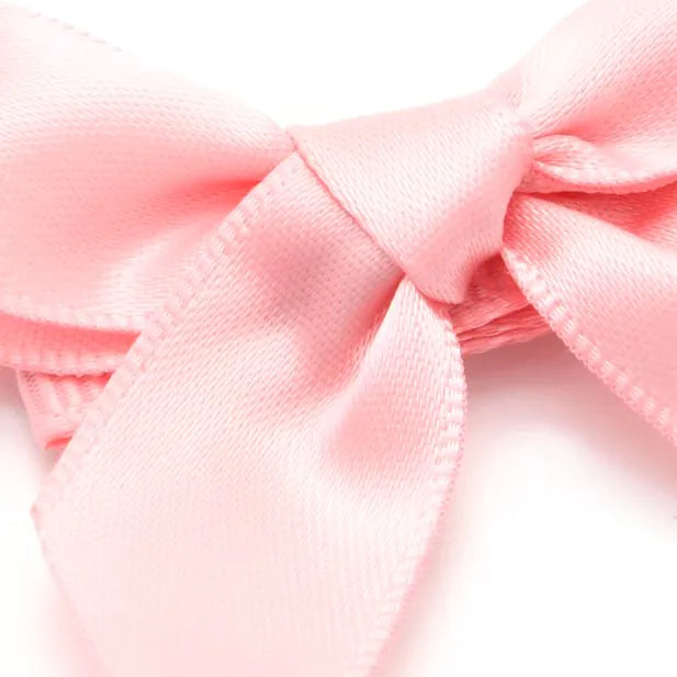 Set Of 4 Assorted Pink Bow Clips