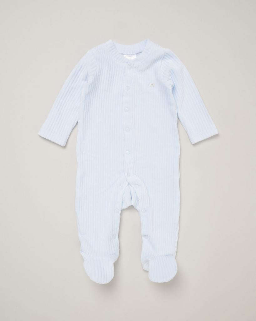 Baby Boys Ribbed Velour Gift Set