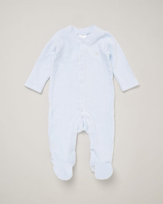 Baby Boys Ribbed Velour Gift Set