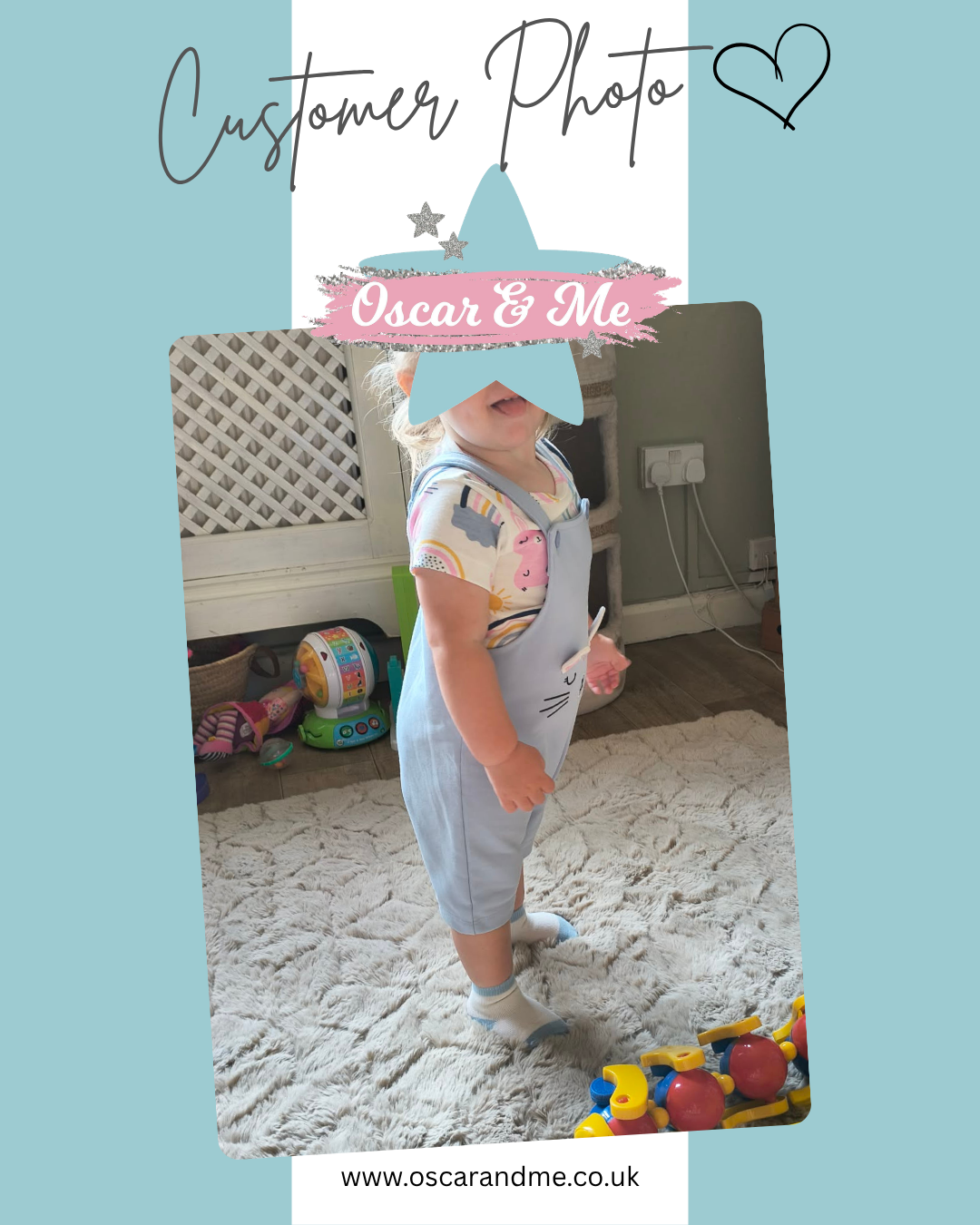 Baby Girls Dungaree Outfit