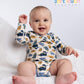 Baby Boys Thermal Dinosaur Bodysuits