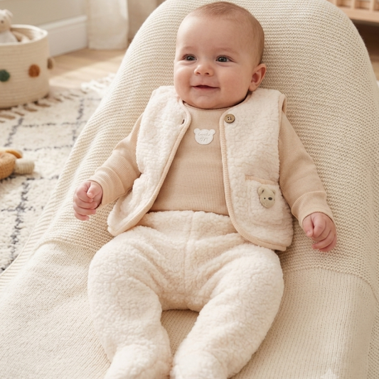Baby Borg Gilet Outfit
