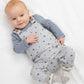 Baby Boys Organic Starry Sky Dungaree