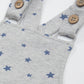 Baby Boys Organic Starry Sky Dungaree