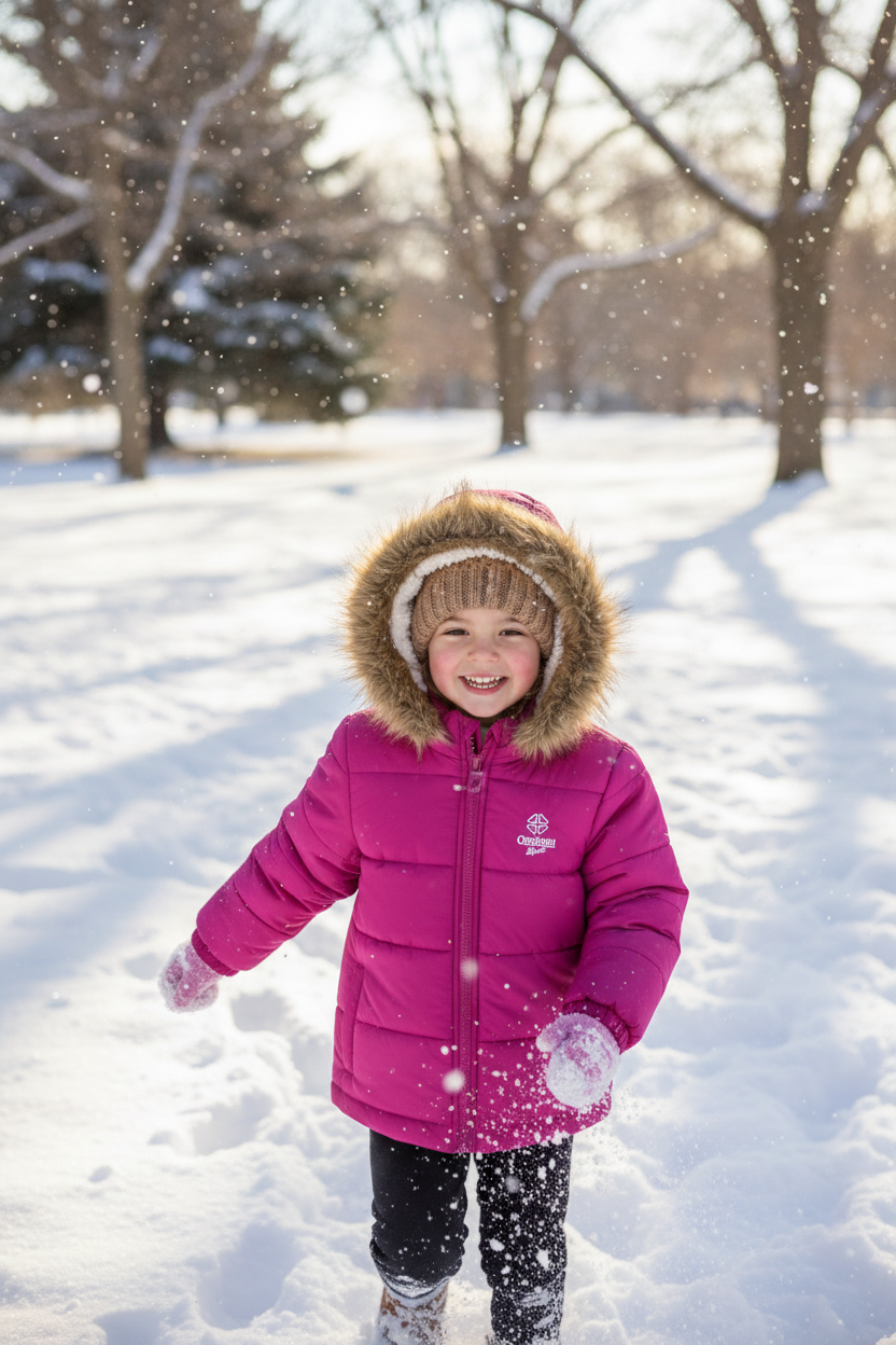 Fleece Lined Puffa Jackets