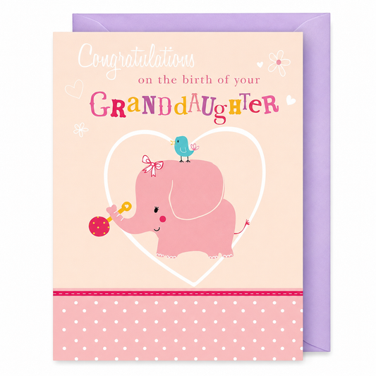 Granddaughter Congratulations Card