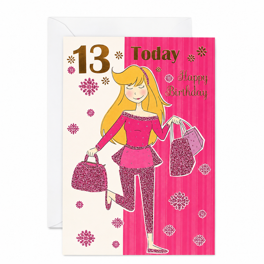 13 Today Card