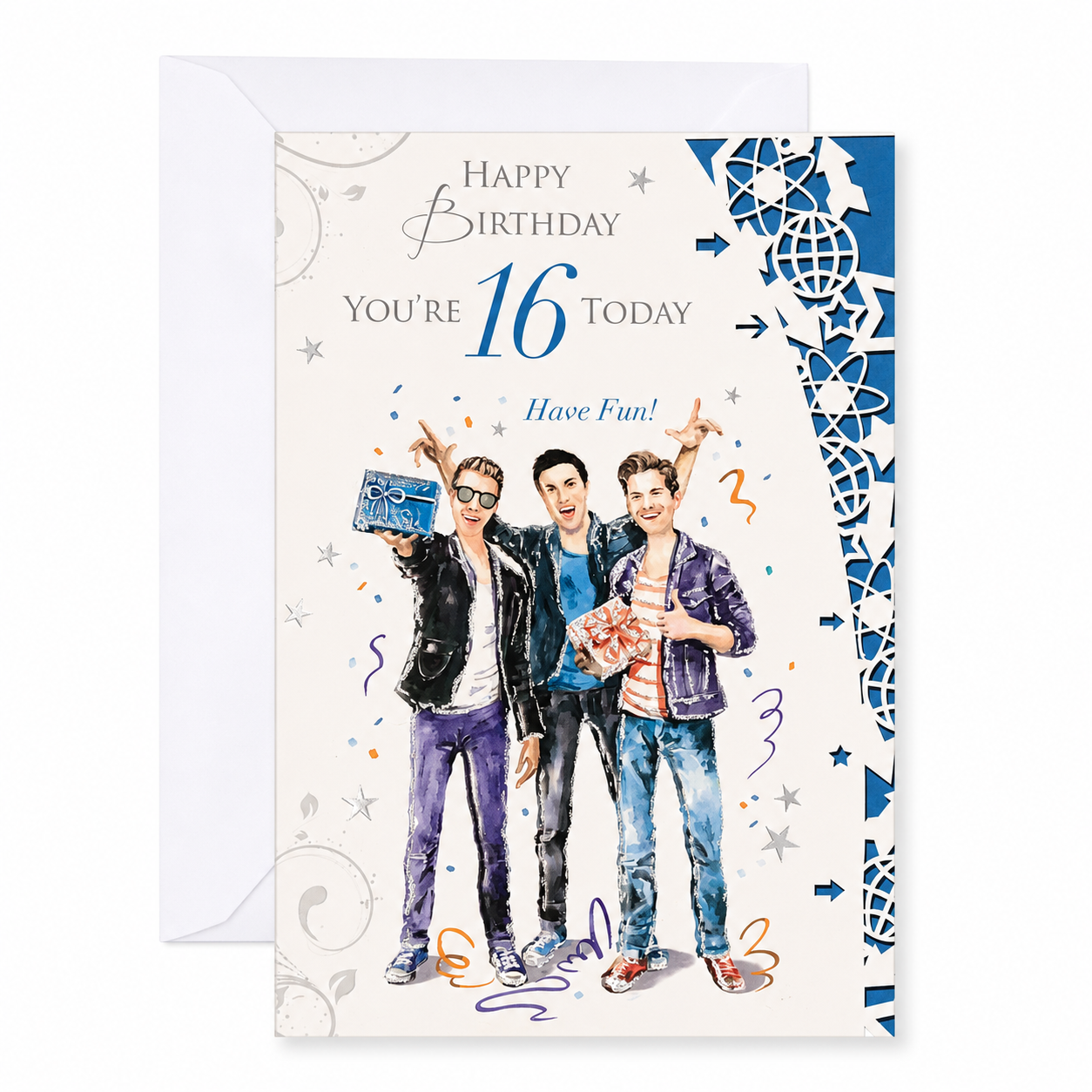 Happy Birthday You’re 16 Today Greeting Card