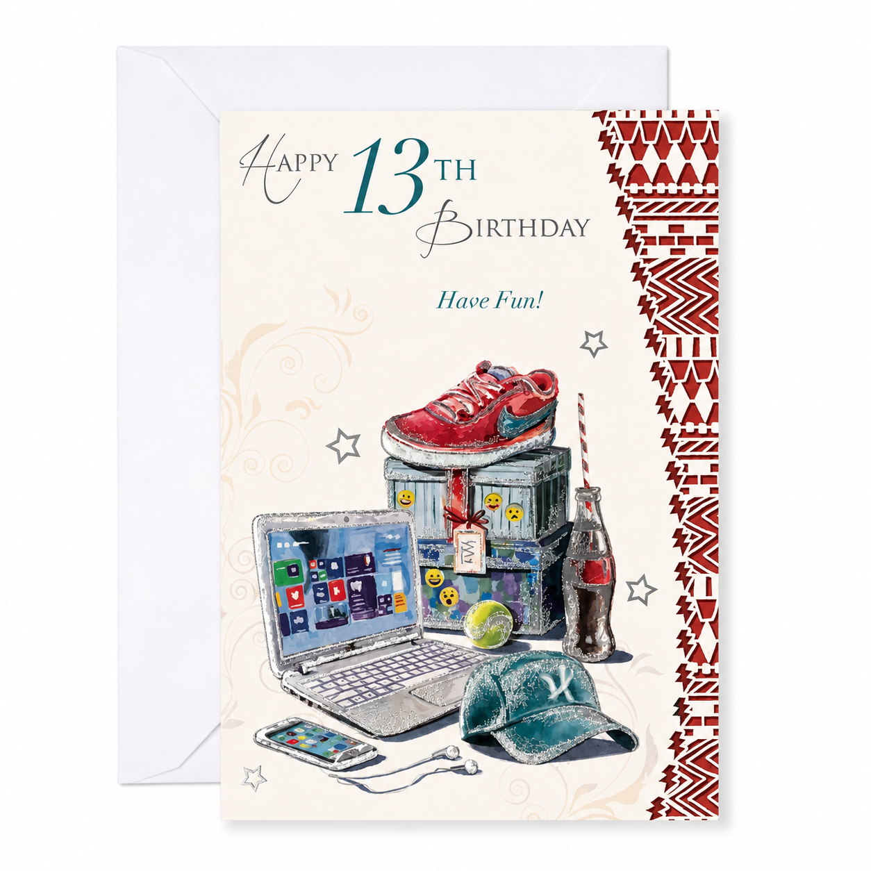 Happy 13th Birthday Card