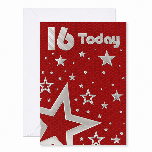 16 Today Greeting Card