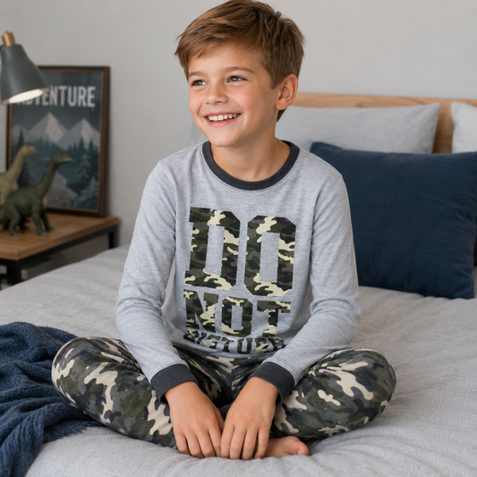 Boys Camo Pyjamas
