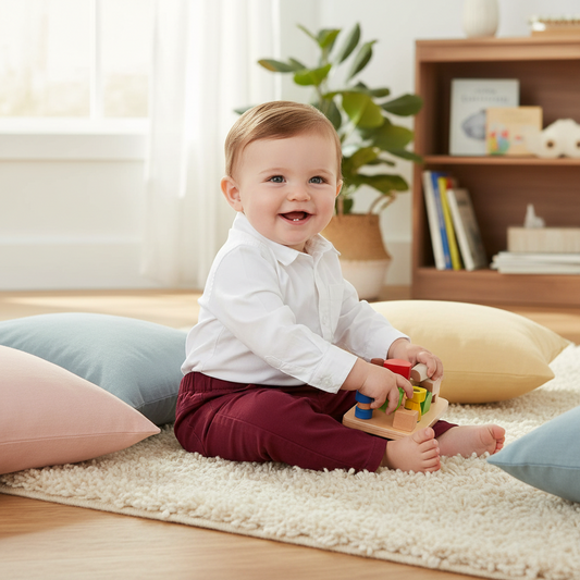 Baby Boys Shirt & Chino Outfit