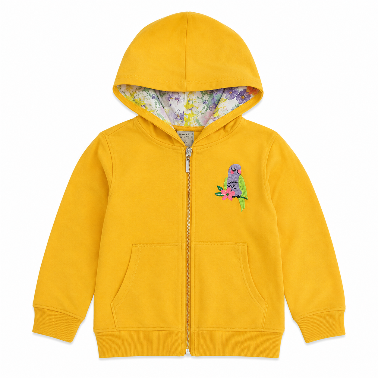 Girls Zip Through Hoodie