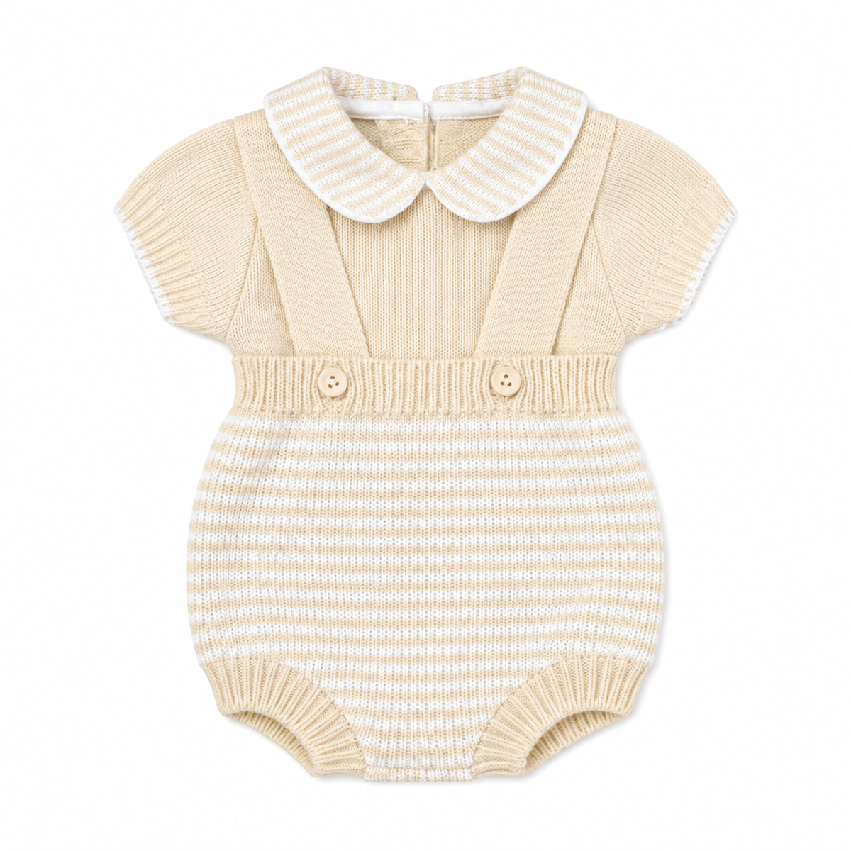 Baby Marshall Knitted Romper Outfit