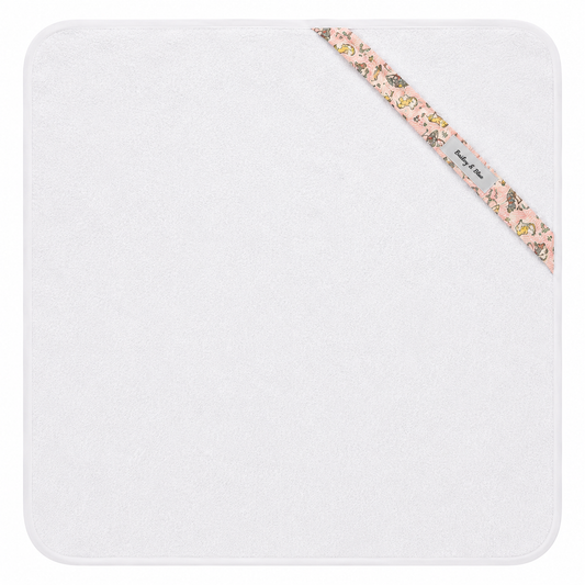 Liberty Print Hooded Towel - Gymkhana - Blush