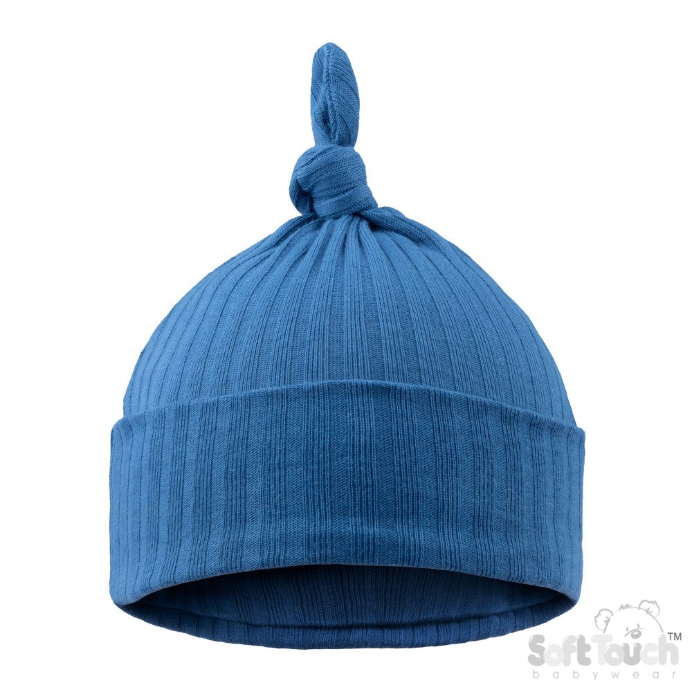 Ribbed Knotted Hat