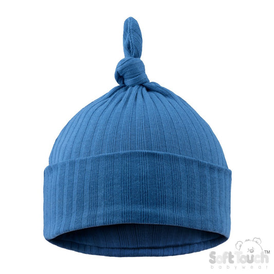 Ribbed Knotted Hat