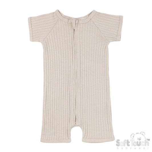 Baby Ribbed Romper