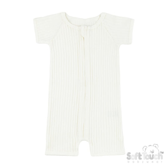Baby Ribbed Romper
