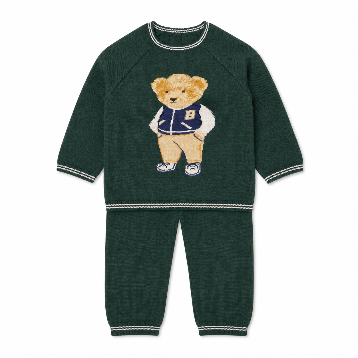 Baby Boys Knitted Outfit