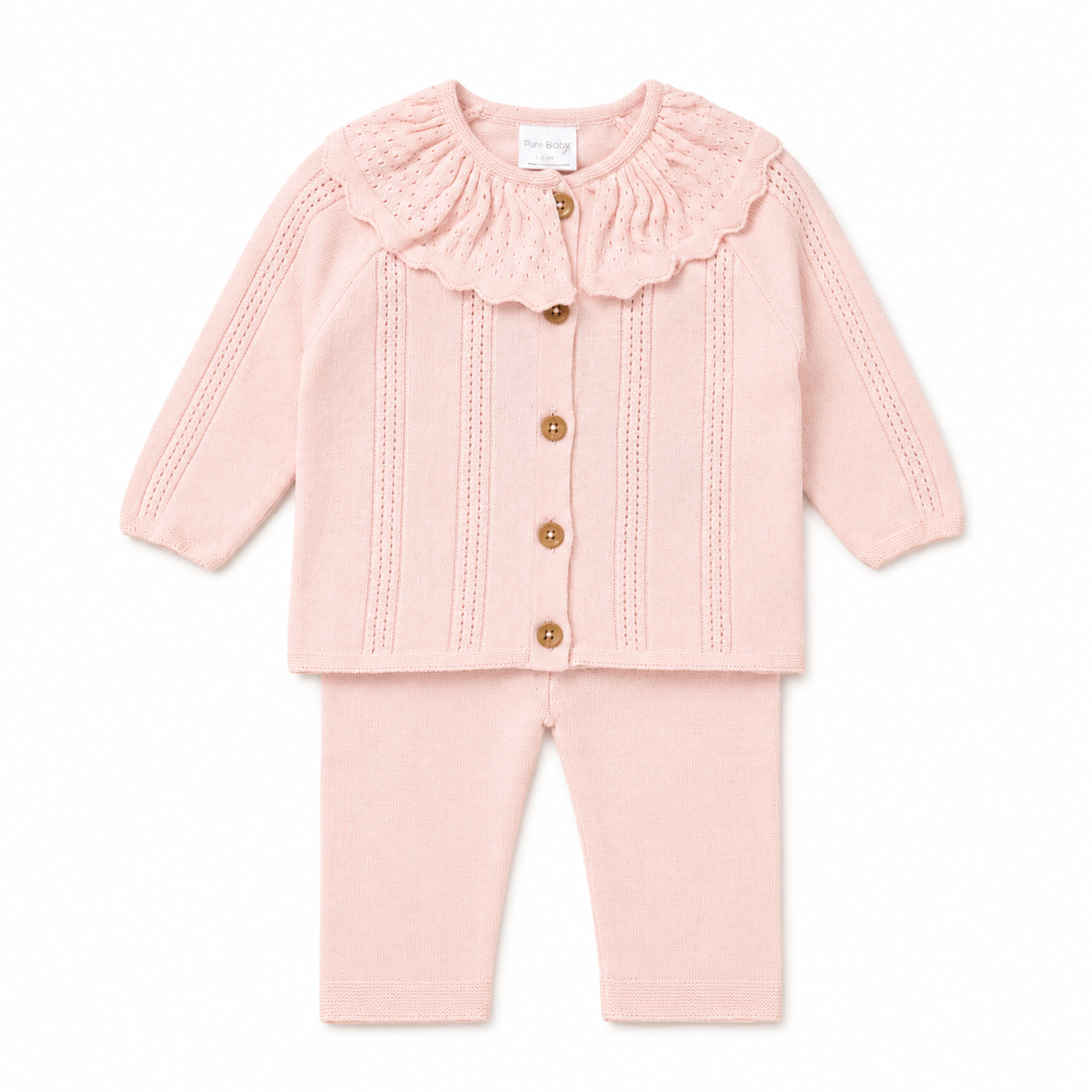 Baby Girls Knitted Outfit