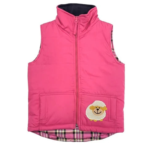 Baby Girls Sheep Gilet