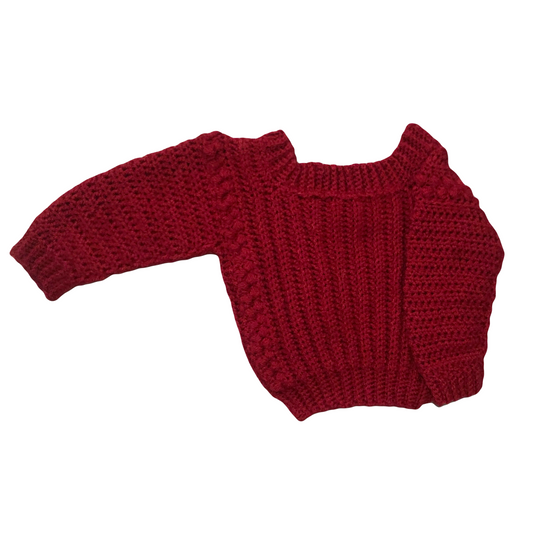 Hand Crocheted Jumper