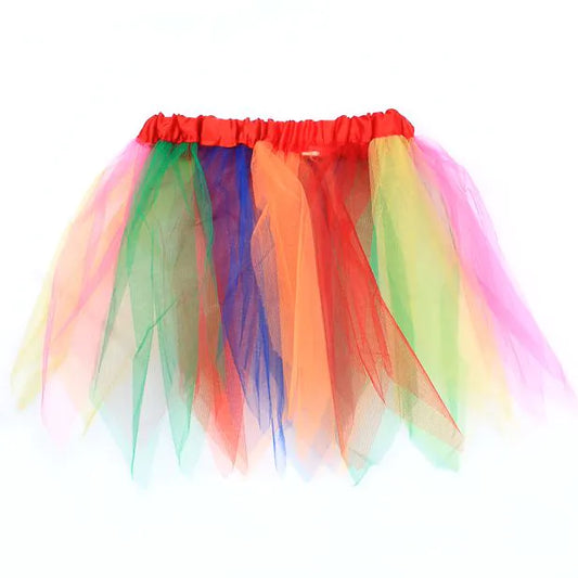Rainbow Net Tutu