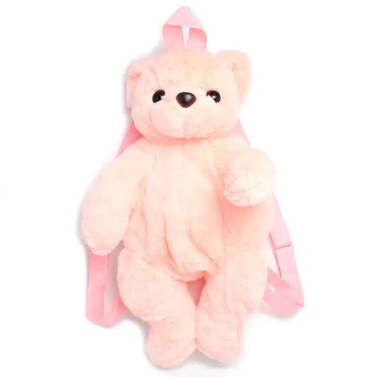 Pink Teddy Bear Backpack